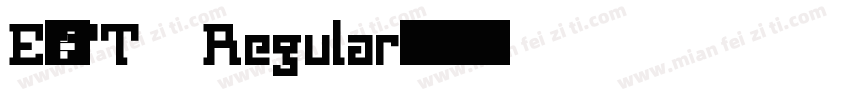 E-TT Regular字体转换